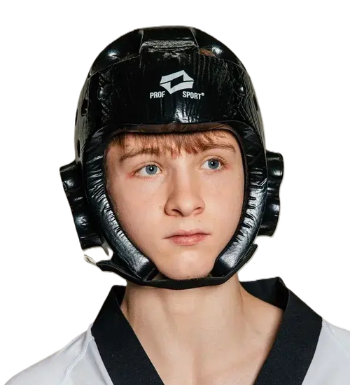 Шлем для тхэквондо ProfSport (усиленная защита) черный