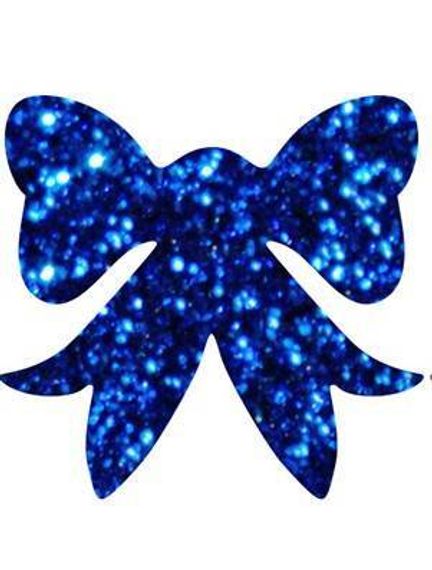 Бантик из пенофлекса 20 см., синий, ПромЕлка (Б2-200-BLUE)