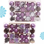 Набор украшений «Сказочное чудо» 3 см (28 предметов),фиолетовый