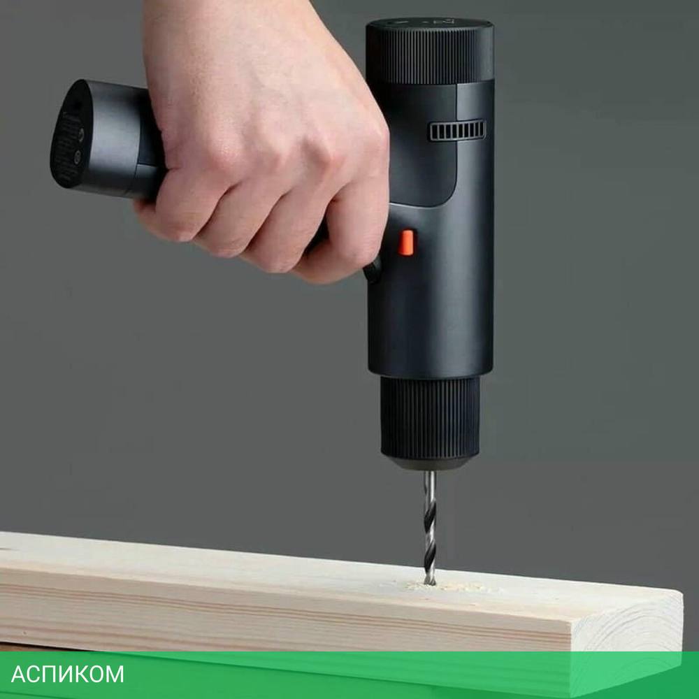 Дрель-шуруповерт Xiaomi Mijia Brushless Smart Home Electric Drill черный (MJWSZNJYDZ001QW)