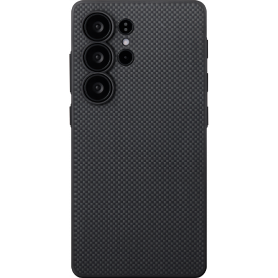 Противоударный чехол Pitaka PIN Button для Samsung Galaxy S25 Ultra, черный