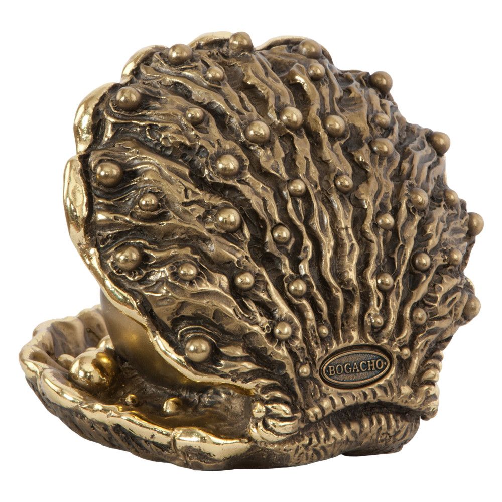 Часы настольные Акойя Бронза