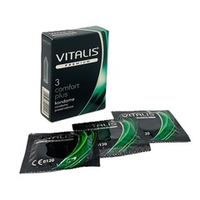 Презервативы анатомической формы №3 Vitalis Premium Comfort Plus