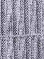 Шапка для девочки с ушками осенняя