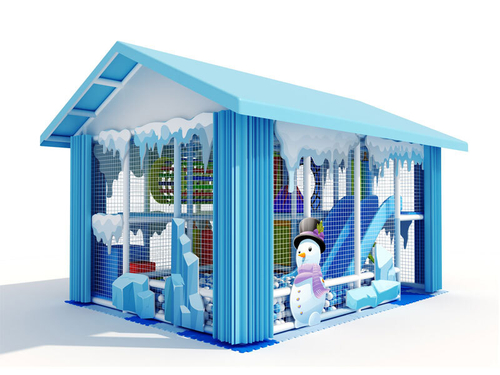 Уличный игровой лабиринт Льдинка