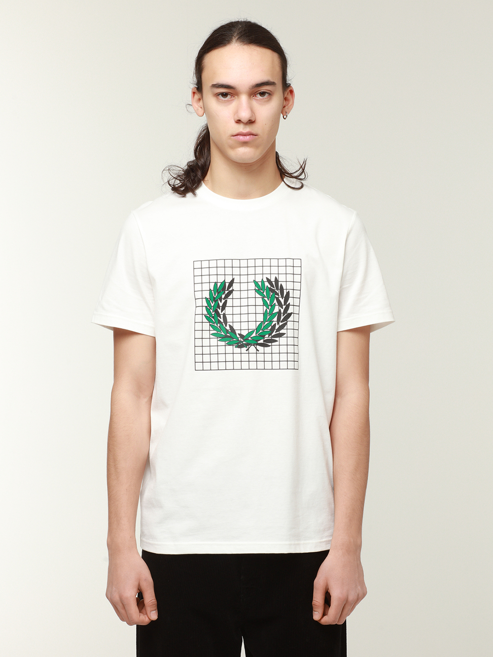 Мужская Футболка Laurel Wreath Grid