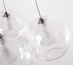 Pendant design lamp  28.16 by Bocci (Clear)