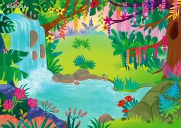 600 наклеек. Джунгли и саванна