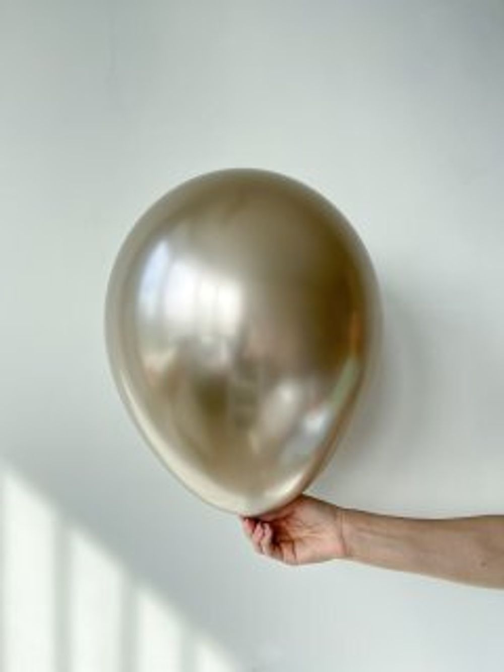 S Шар хром Reflex 12" / 30 см шампань (971) (БГ-17)  Изображение2