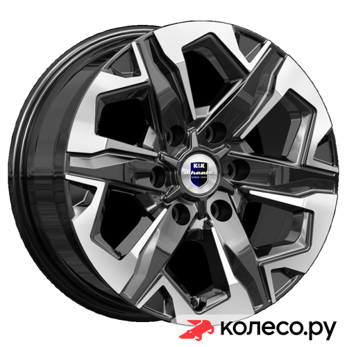 Тейт 7.5x17/6*139.7 D67.1 ET38 Алмаз-черный