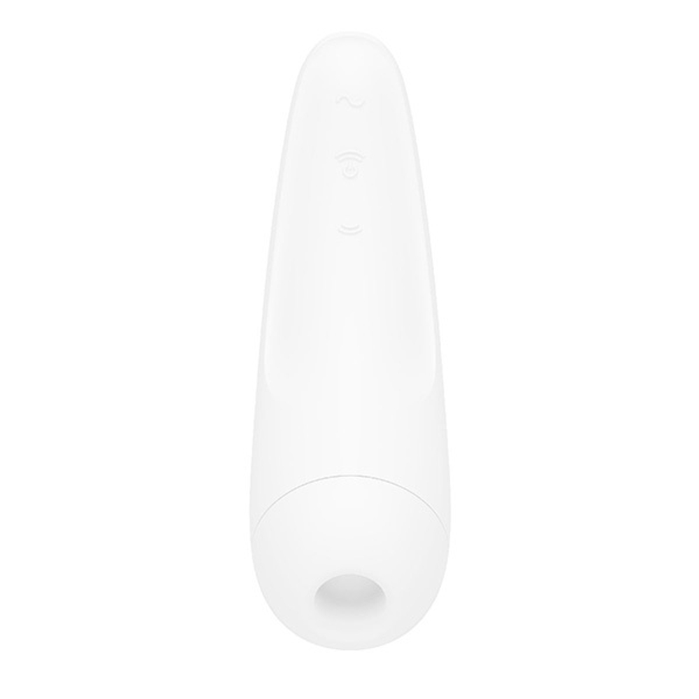Белый вакуум-волновой стимулятор 13,5см Satisfyer Curvy 2+
