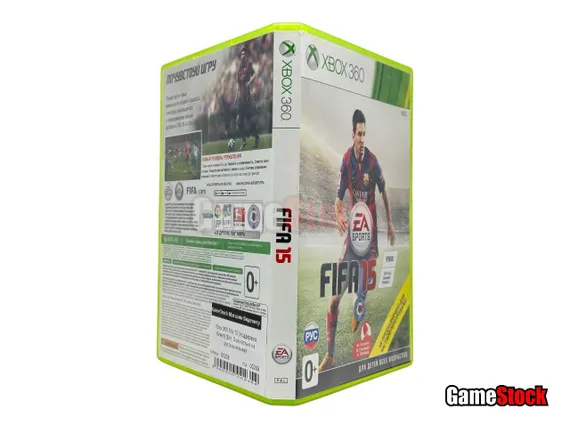 Xbox 360 Fifa 15 (поддержка Kinect) (Б/У, Полностью на русском языке)