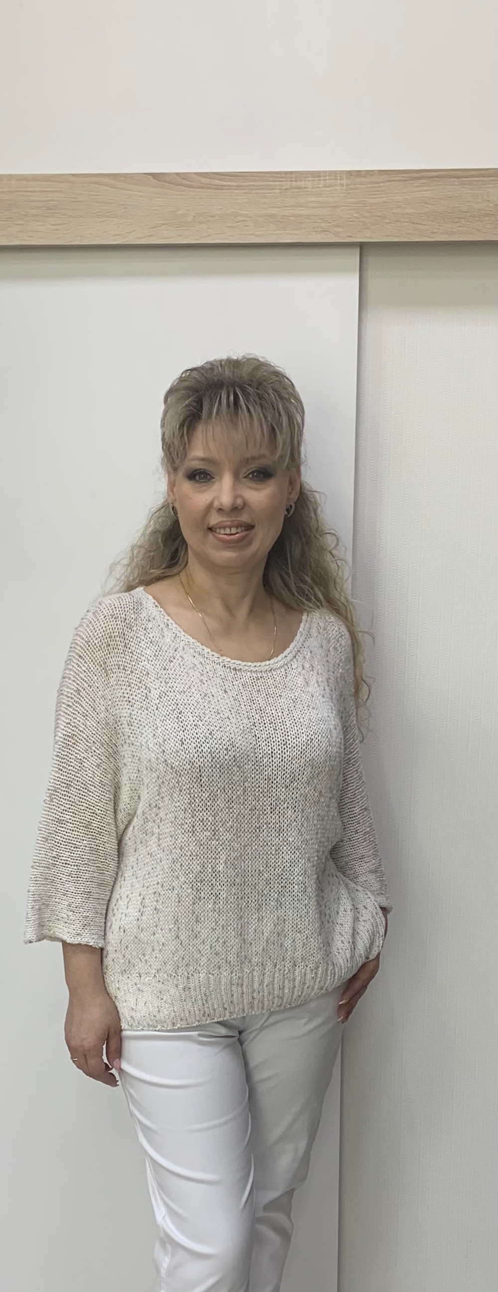 Итальянский меланжевый блузон