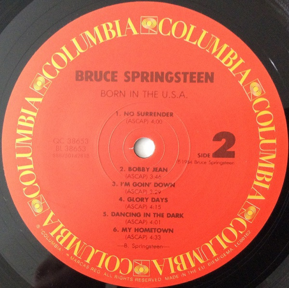 Bruce Springsteen / Born In The U.S.A. (LP)