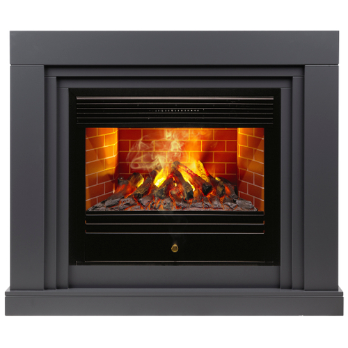 Каминокомплект Real Flame Stanley 26 GR с очагом 3D Novara