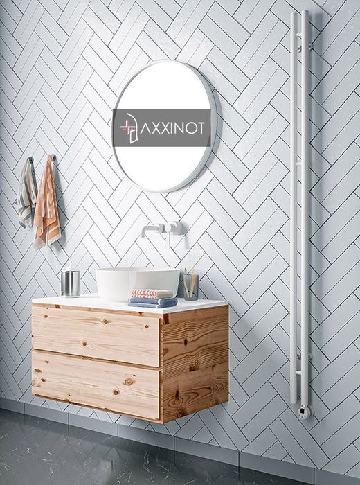 Axxinot Ture 2 E - узкий электрический дизайн полотенцесушитель из нержавеющей стали