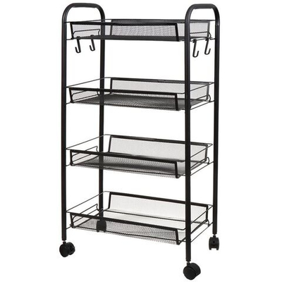 Полка универс, железо, 4 секц, 45х26х85 см, прямая, Y9-250