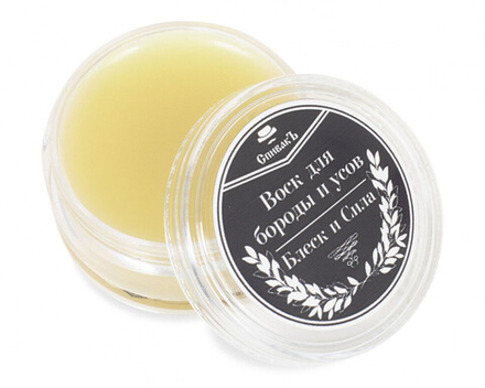 Воск для бороды и усов Блеск и сила, 15 г (2,45 б)