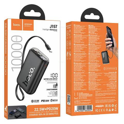 Портативный аккумулятор Hoco J157 10000mAh (black)