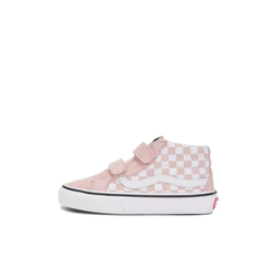 Детские кеды Vans SK8-MID Checkboard Shoes 'Pink White' VN00018TBQL