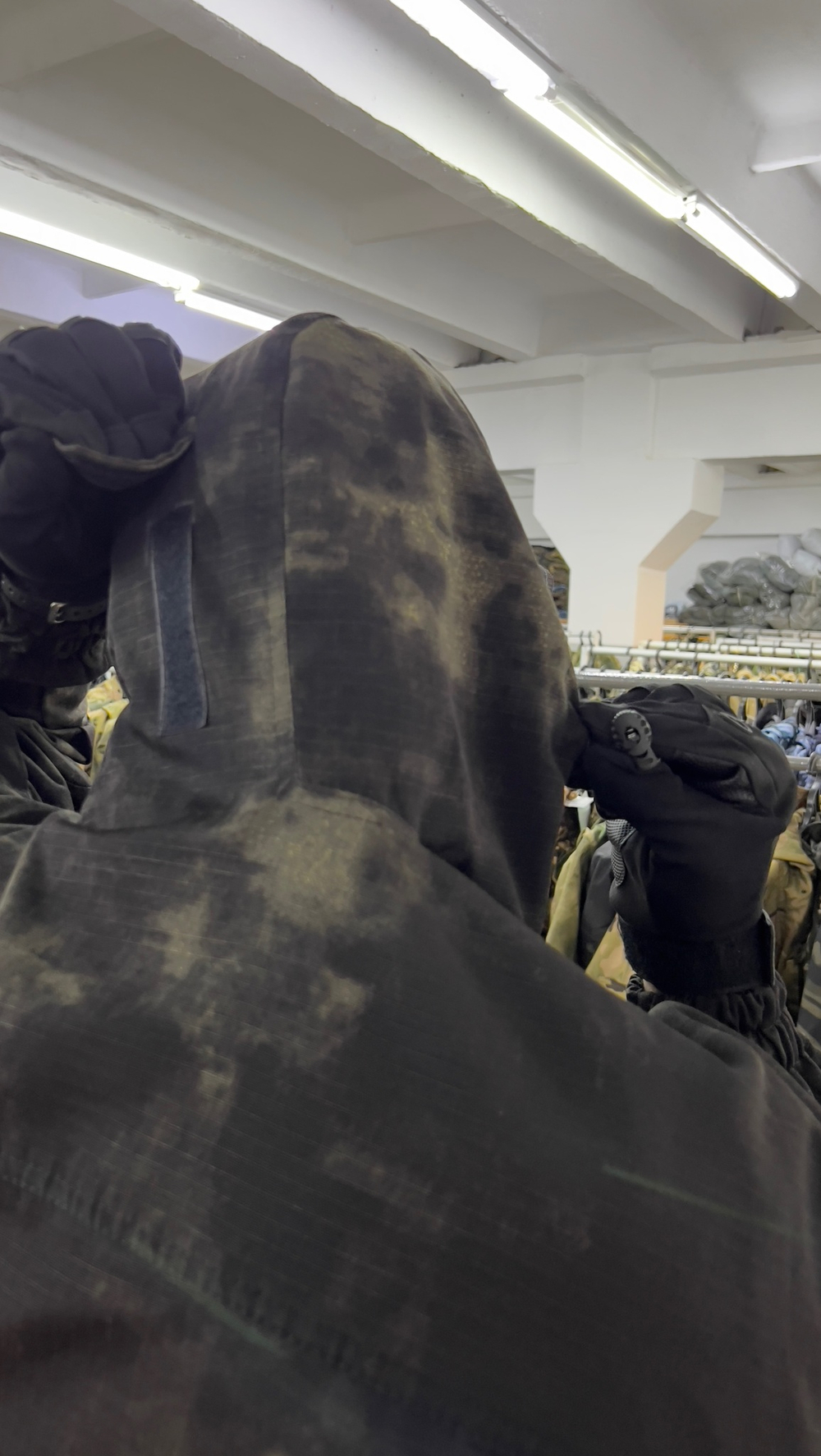 Костюм горка 6 весна-лето лайт / черный мох