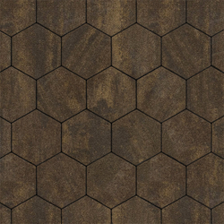 Тротуарная плитка СОТЫ - Листопад гранит Мокко