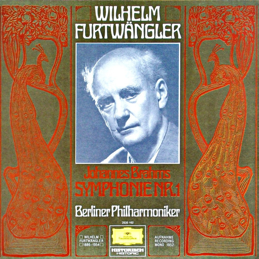 Wilhelm Furtwangler, Berliner Philharmoniker / Johannes Brahms: Symphonie Nr. 1 (LP)