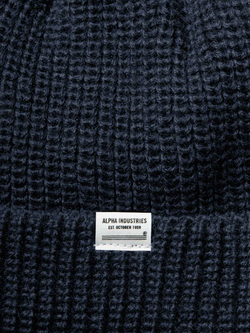 Шапка - Alpha Essential Watch Cap (темно-синяя)