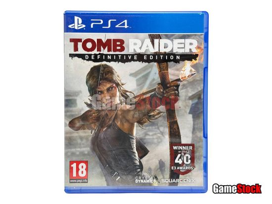 PS4 Tomb Raider: Definitive Edition (Б/У, Полностью на русском языке, CUSA-00109)
