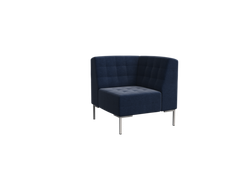 Forest Секция угловая FR-U-01 Kardif 028/Металл Серый 790*790*840