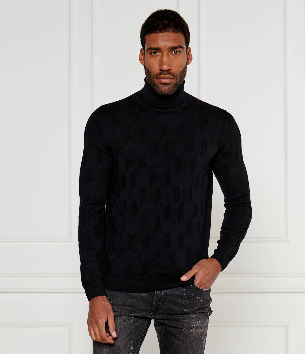 Шерстяной гольф Karl Lagerfeld - черный(655016 544399)