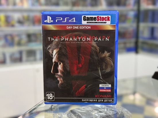 PS4 Metal Gear Solid 5 (V): The Phantom Pain Б/У CUSA-01154 (Русские субтитры)