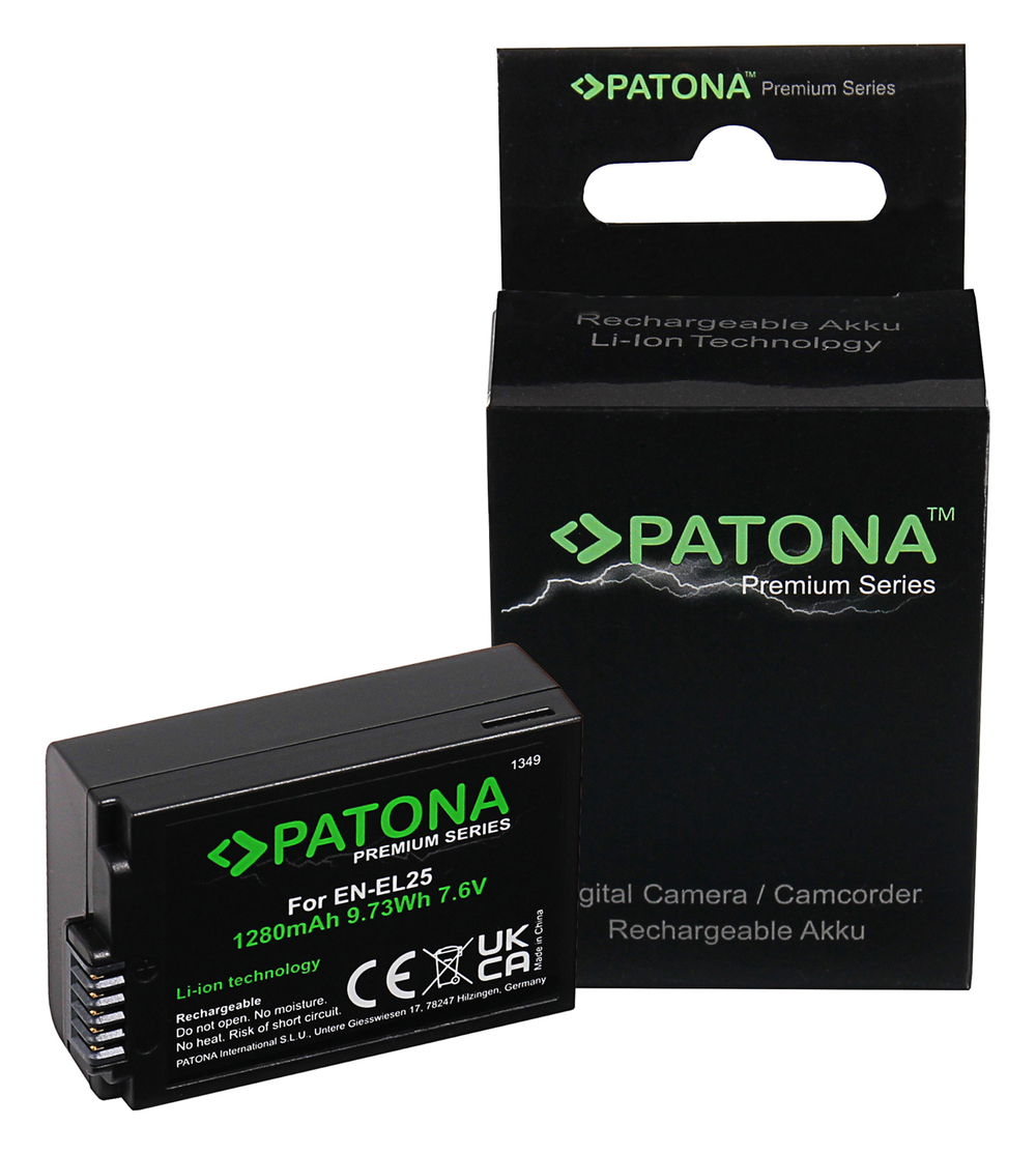 Аккумулятор PATONA Premium аналог Nikon EN-EL25