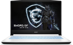 Ноутбук MSI Sword 15 A12UE-487XRU, 15.6", IPS, Intel Core i7 12700H 2.1ГГц, 16ГБ, 512ГБ SSD, NVIDIA GeForce RTX 3060 для ноутбуков - 6144 Мб, Free DOS, 9S7-158333-487, белый