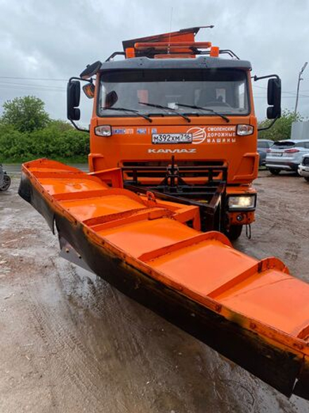 СмолМаш СДК* на шасси КамАЗ 6520 6x4 КДМ СДК-6520( Дизель, 8,9л. 390лс)