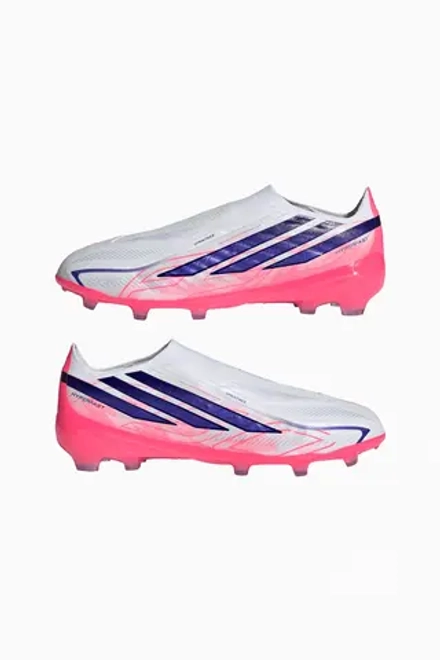 Бутсы adidas F50 Elite Hyperfast LL FG Junior - белый