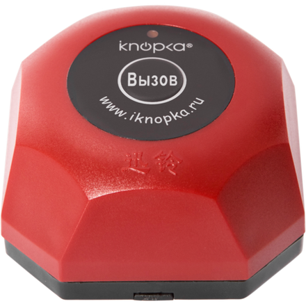 Кнопка вызова iKnopka APE560 красный