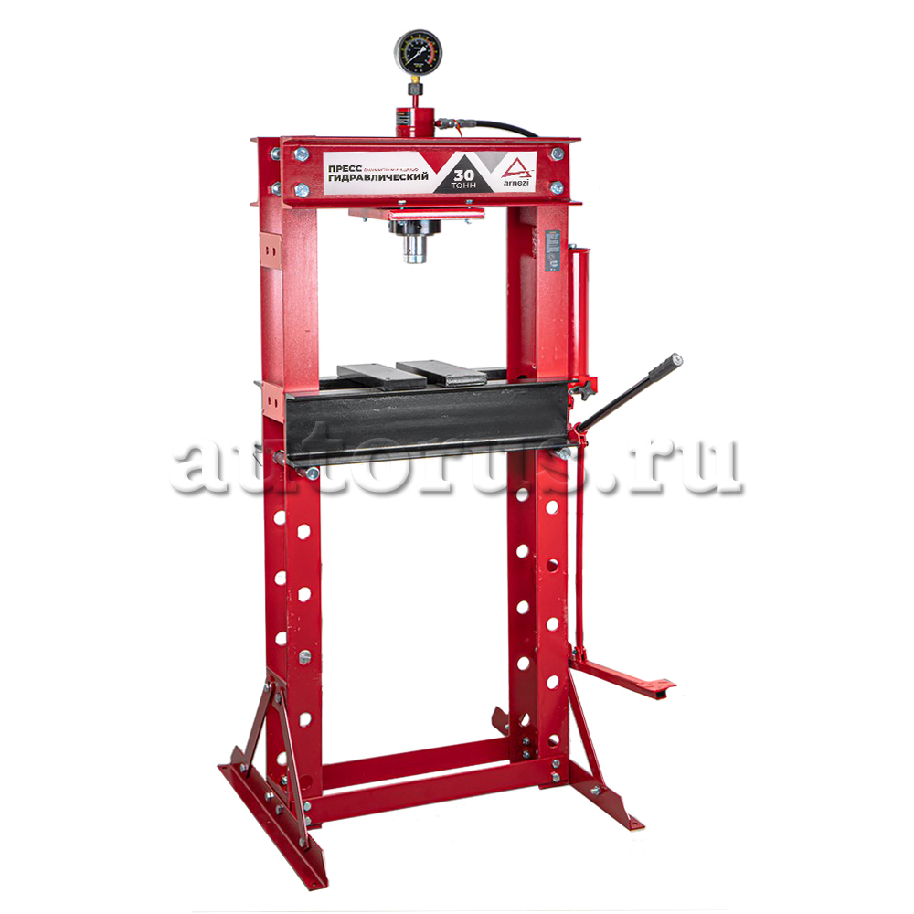Пресс гидравлический 30т с манометром, ножной привод ARNEZI R7109109