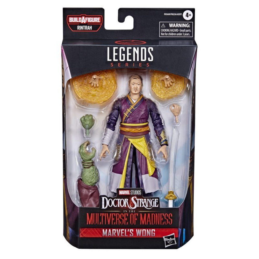 Hasbro Marvel Legends Доктор Стрэндж в мультивселенной безумия - Фигурка 15 см Вонг F0369