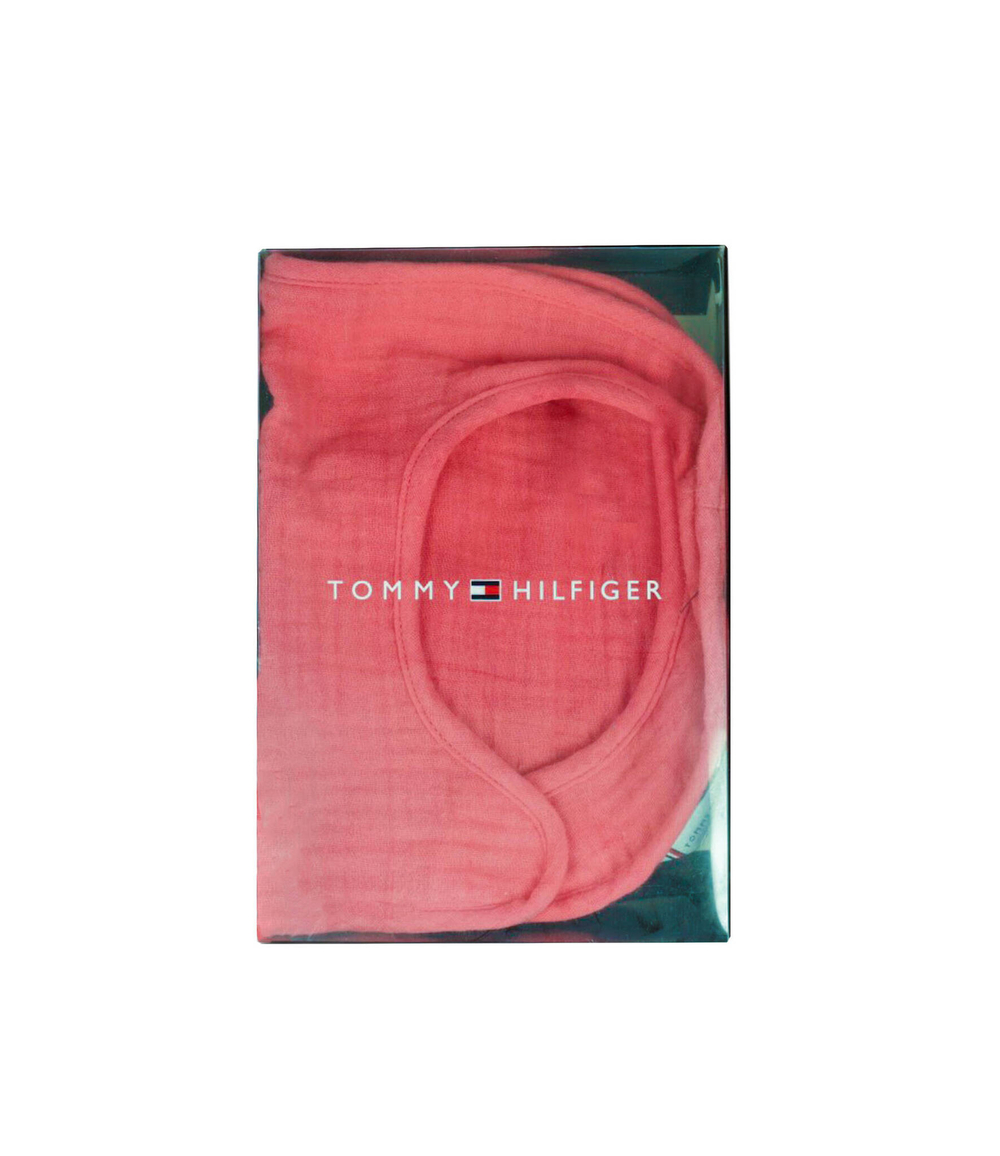 слюнявчик 2 шт. Tommy Hilfiger - розовый(KN0KN01548)