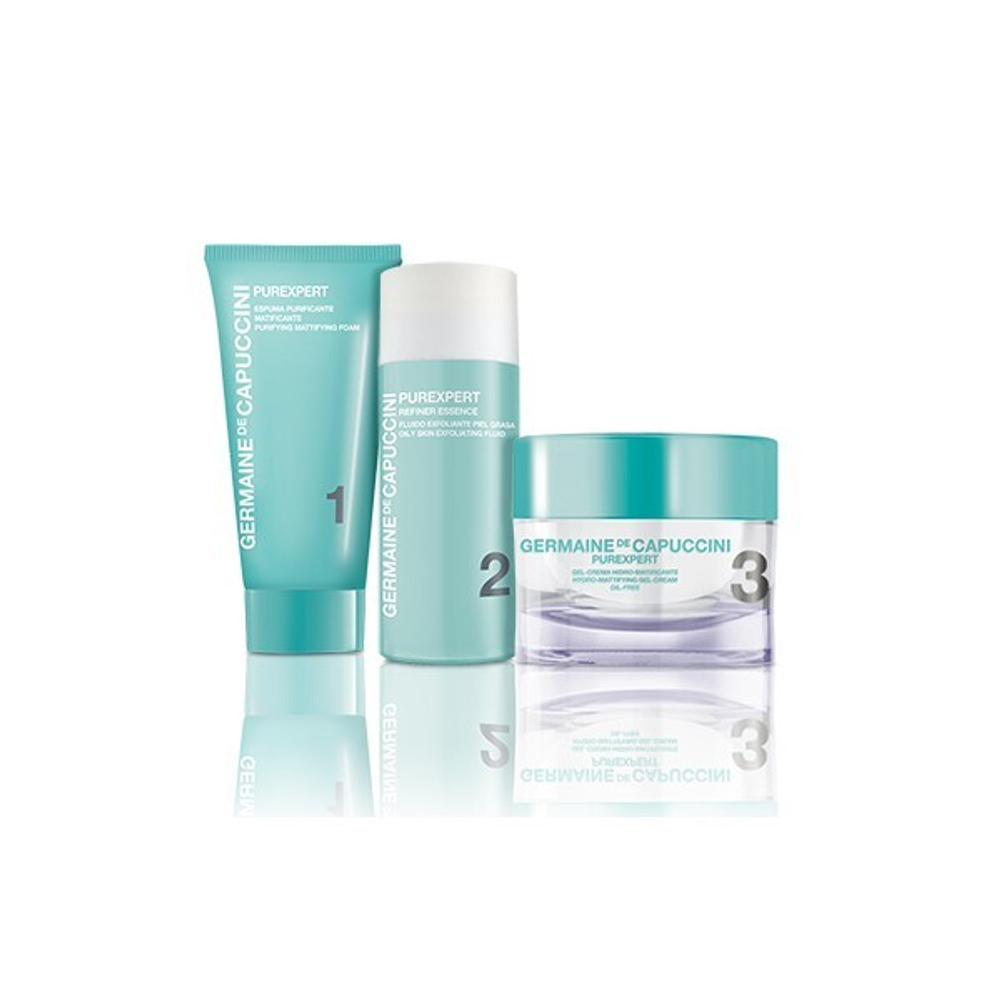 GERMAINE DE CAPUCCINI PUREXPERT SET 1-2-3 OILY