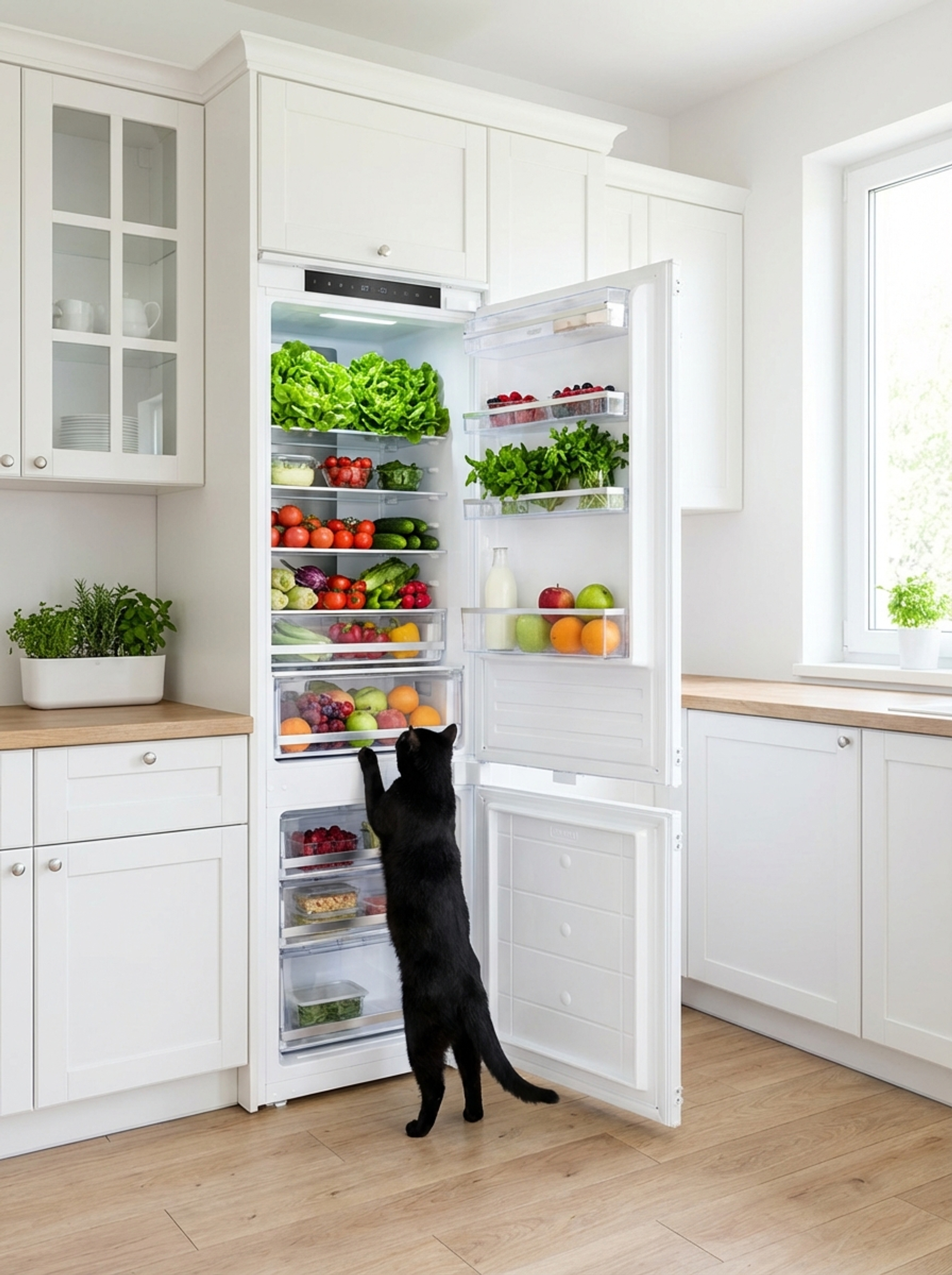 Встраиваемые холодильники: как сохранить свежесть продуктов в зоне свежести