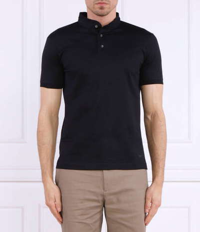 Поло Emporio Armani - черный(3R1F71 1JGYZ)