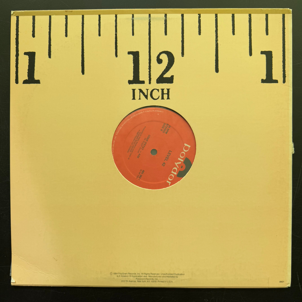 Level 42 ‎– Something About You (США 1986г.) 12", 45 RPM