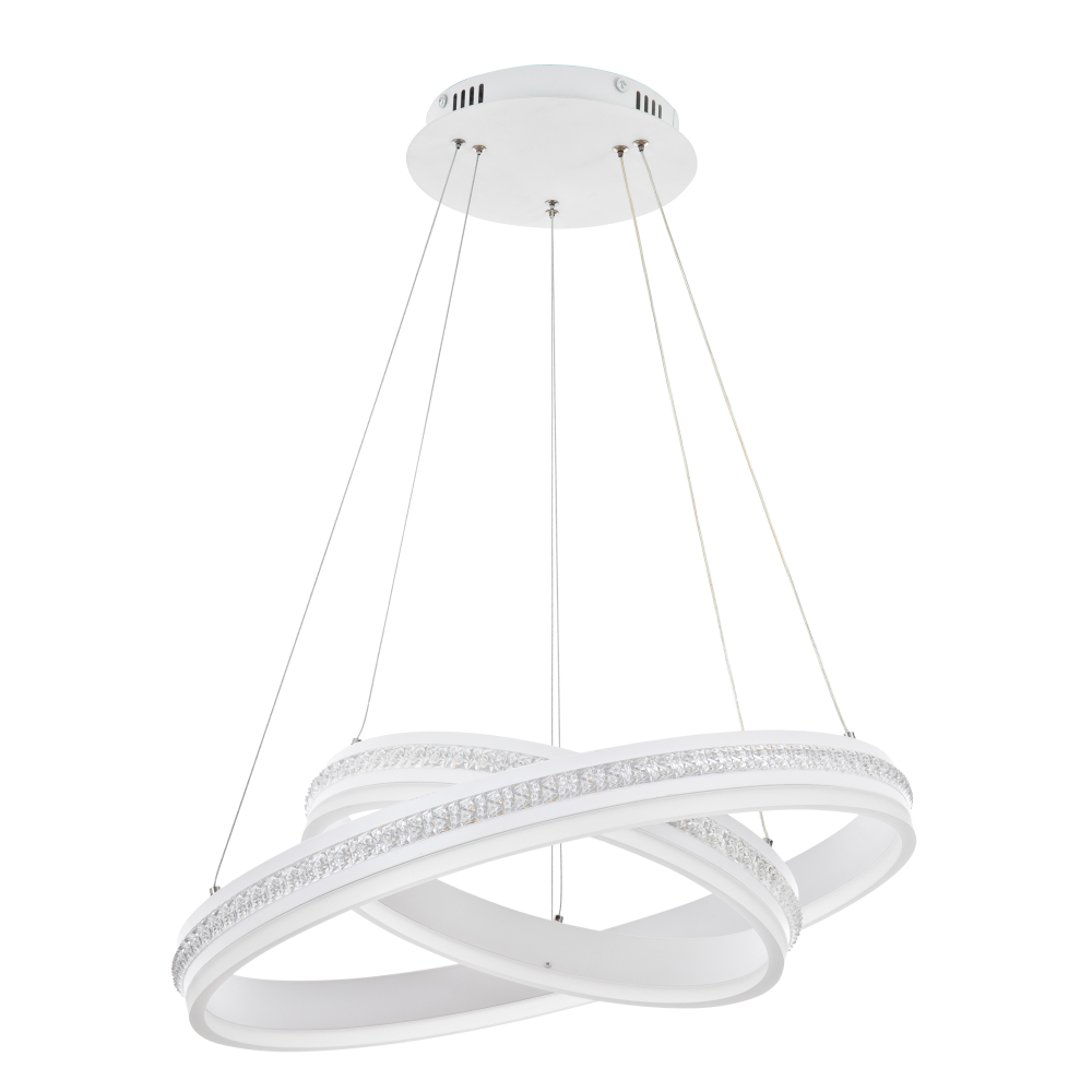 Подвесной светодиодный cветильник LED4U 8588-600-400 WT
