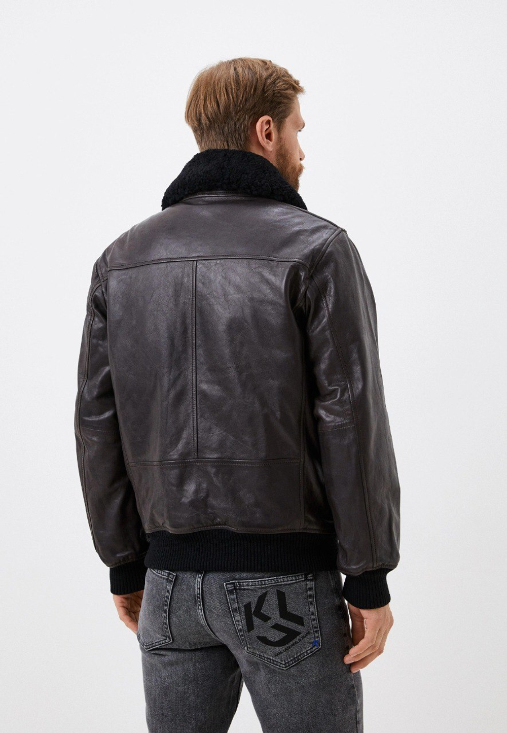 Куртка кожаная мужская STRELLSON