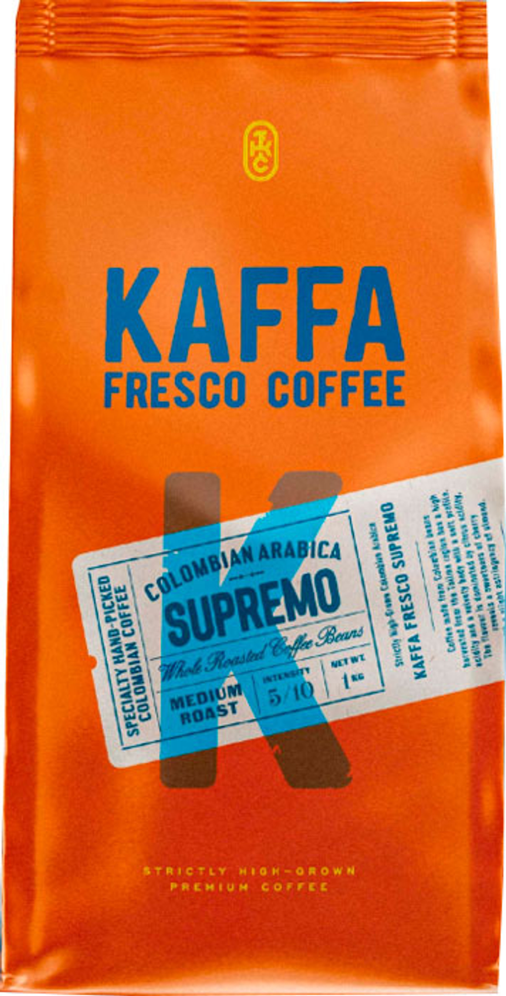Зерно кофе KAFFA FRESCO CATURRA 1000 гр