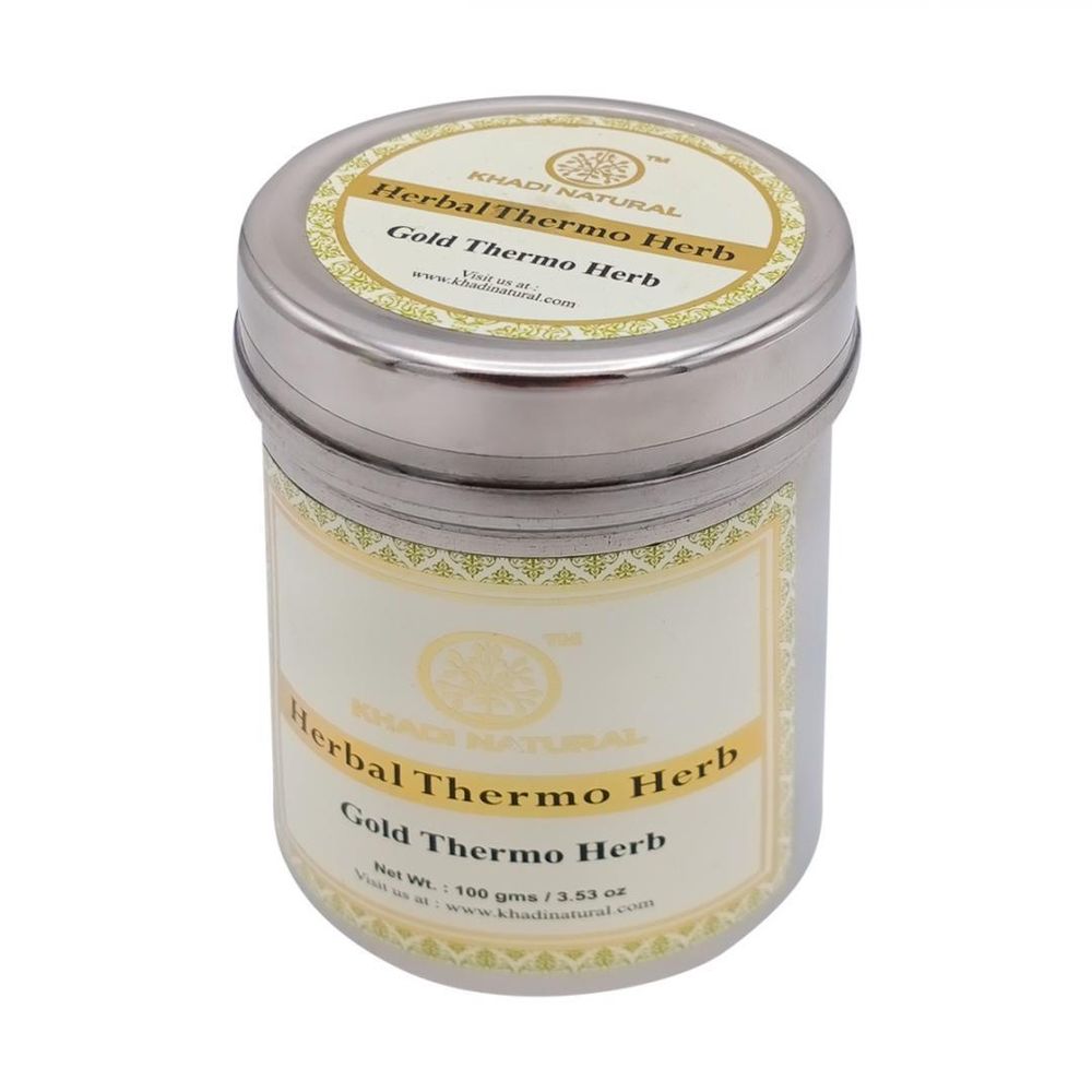 Очищающая маска-убтан Khadi Natural Gold thermo herb, 100 г