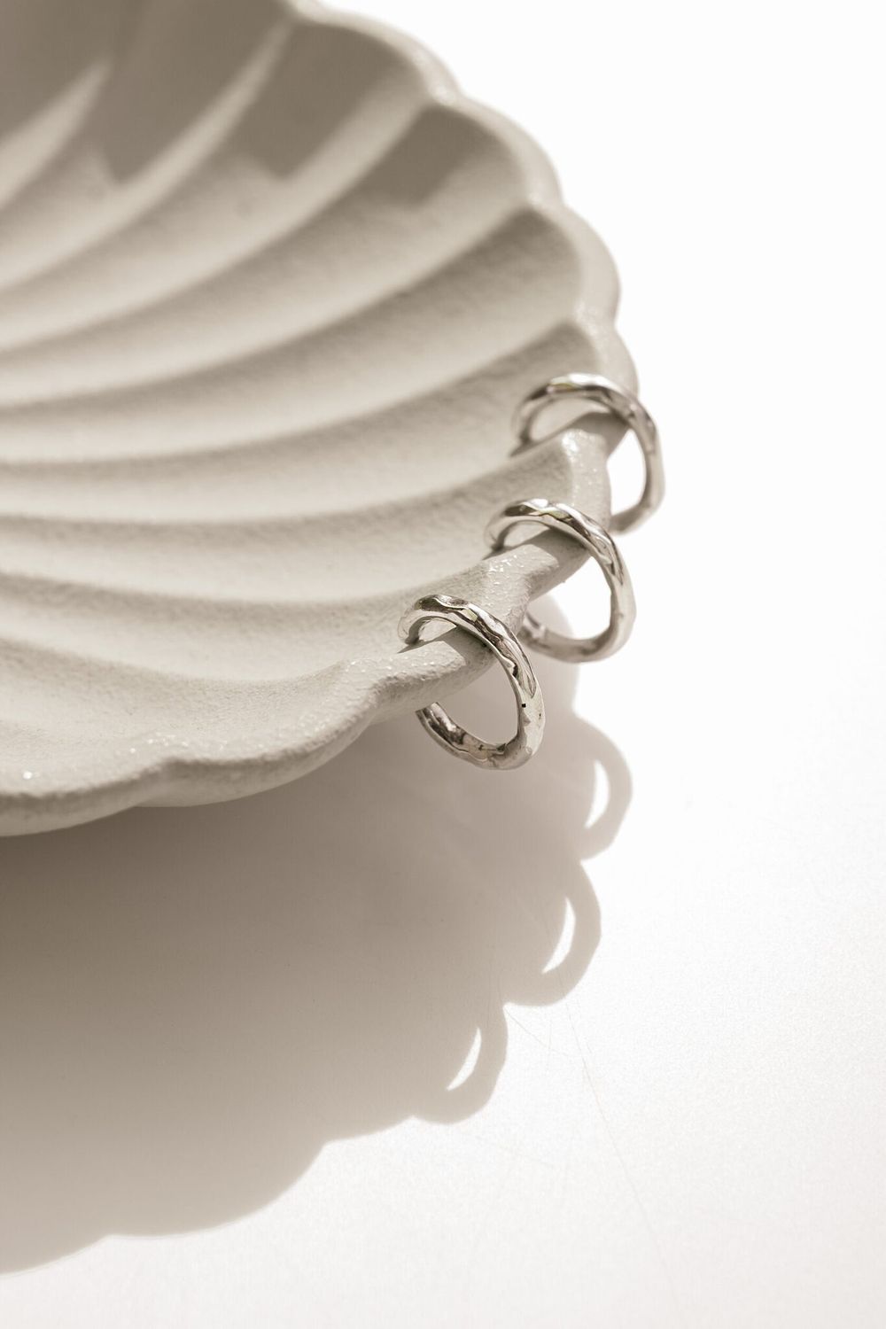 Кафф из битого серебра