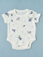 Боди "Голубики" и шортики, Крем/ментоловый